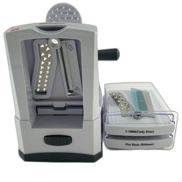 Mealthy SpiraSlicer 5 Blade Cleaning Brush Recipe/Owner Manual in Original Box - Picture 4 of 8